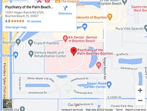 Get Directions to Psychiatry of Palm Beaches in Boynton, FL