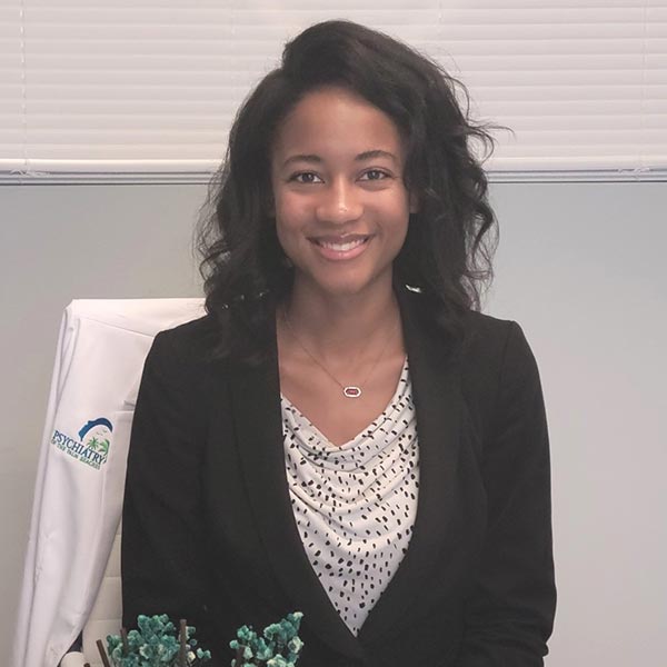 Meet Alacia Sims at Psychiatry of the Palm Beaches in Boynton Beach FL, Palm Beach Gardens, FL, Stuart, FL, and Royal Palm Beach, FL